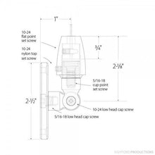 Gyford EZ Wire Angled Bottom Mount for 1/8" Wire - EZ-A20