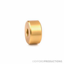 1" Diameter, 1/2" Tall, Aluminum Gyford Barrel