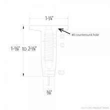 Gyford WL 3/64" Wire Top Mount Turnbuckle - WL-A40