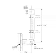 Hinged Bottom Mount Turnbuckle for Gyford WS Wire Systems - WS-A6