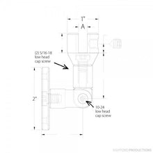 Gyford WS Series Hinged Surface Mount Grippers